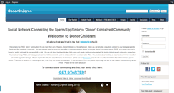 Desktop Screenshot of donorchildren.com